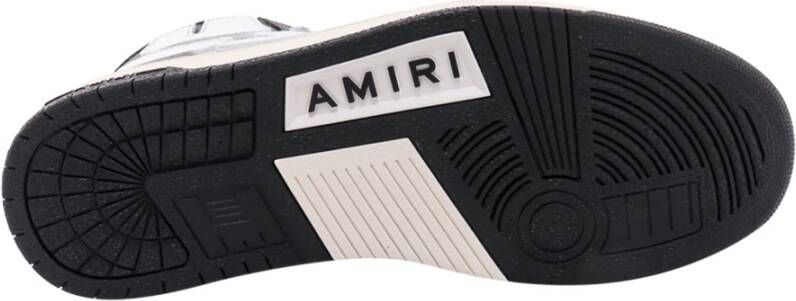 Amiri Iconische Botleren Sneakers Zwart Heren