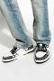Amiri Zwarte Sneakers Bandana Denim Lage Top Multicolor Heren - Thumbnail 6