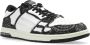 Amiri Zwarte Sneakers Bandana Denim Lage Top Multicolor Heren - Thumbnail 8