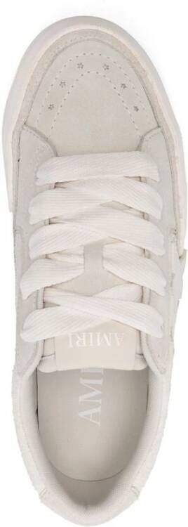 Amiri Ster Geperforeerde Sneaker Beige Heren