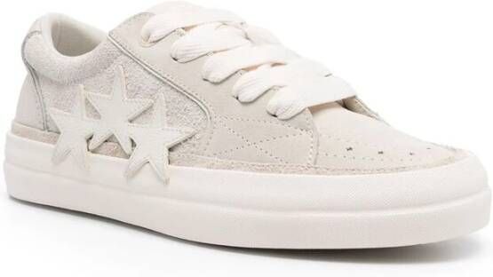 Amiri Ster Geperforeerde Sneaker Beige Heren