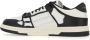 Amiri Zwarte Leren Sneakers Skelet Rubberen Zool Black Heren - Thumbnail 13