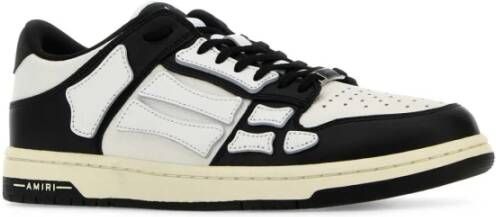 Amiri Tweekleurige leren Skel sneakers