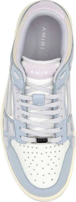 Amiri Tweekleurige Skel Sneakers Gray Dames