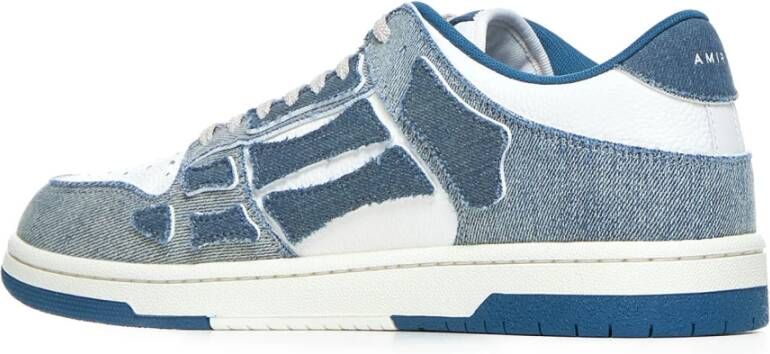 Amiri Vintage Denim Low Top Sneakers Multicolor Heren