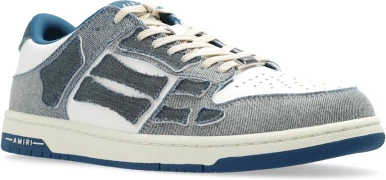 Amiri Vintage Skel Top Low Sneakers Blue Heren