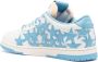 Amiri Witte Blauwe Leren Sneakers Multicolor Heren - Thumbnail 2