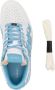 Amiri Witte Blauwe Leren Sneakers Multicolor Heren - Thumbnail 3