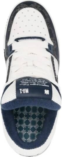 Amiri Witte Blauwe Quad MA1 Sneakers