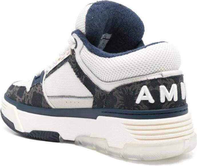 Amiri Witte Mesh Sneaker met Geborduurd Logo Multicolor Heren