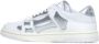 Amiri Witte Metallic Lage Top Sneakers Multicolor Heren - Thumbnail 3