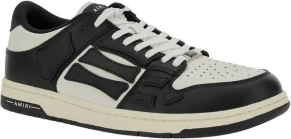 Amiri Witte Sneakers met Logo Patch Black Heren