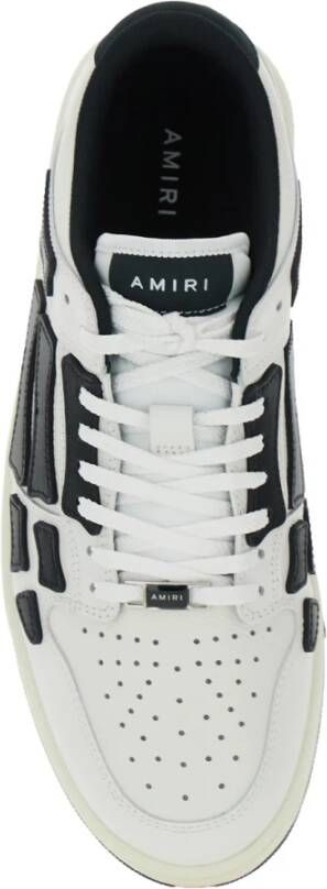 Amiri Witte Sneakers Skel TOP Laag