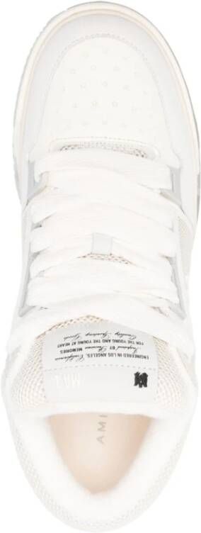 Amiri Witte Sneakers voor een stijlvolle look
