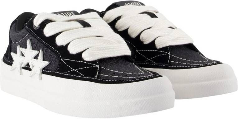 Amiri Zwarte Glitter Sunset Skate Sneakers