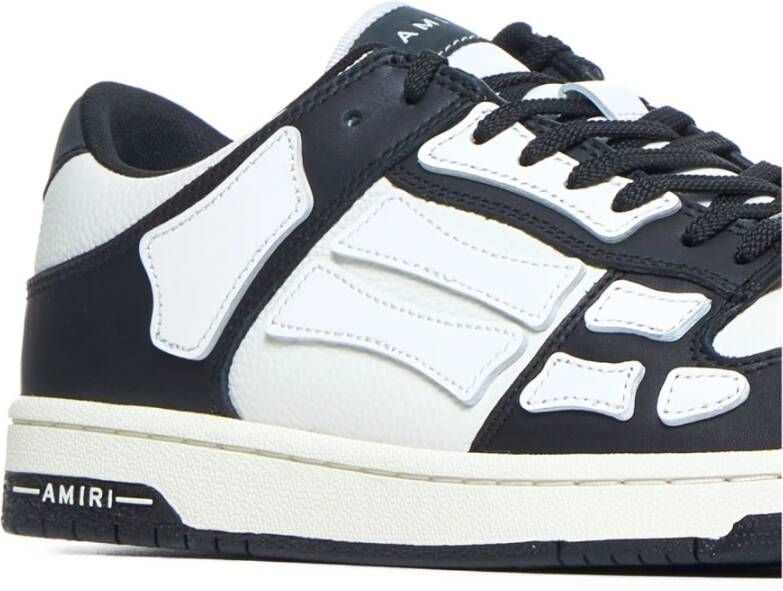 Amiri Zwarte lage top sneakers Black Heren
