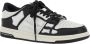 Amiri Zwarte lage top sneakers met geperforeerde neus Black Dames - Thumbnail 2