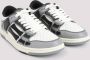 Amiri Zwarte Leren Sneakers Stijlvol Comfort Multicolor Heren - Thumbnail 7