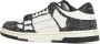 Amiri Zwarte Sneakers Bandana Denim Lage Top Multicolor Heren - Thumbnail 13