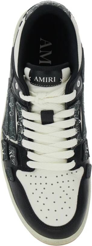 Amiri Zwarte Sneakers Skel TOP LOW