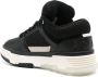 Amiri Zwart Wit Leren Sneaker Multi-Panel Ontwerp - Thumbnail 2