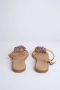 Ancient Greek Sandals Bruine Kralen Sandaal - Thumbnail 2