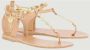 Ancient Greek Sandals Chryso Spiegel Sandalen Beige Dames - Thumbnail 2