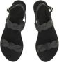 Ancient Greek Sandals Desmos Leren Sandalen Black Dames - Thumbnail 4