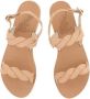 Ancient Greek Sandals Desmos Leren Sandalen Brown Dames - Thumbnail 3