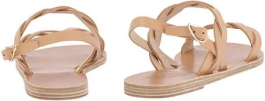 Ancient Greek Sandals Desmos Leren Sandalen Brown Dames