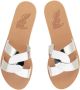 Ancient Greek Sandals Desmos Zachte Leren Sandalen Gray Dames - Thumbnail 3