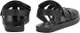 Ancient Greek Sandals Flat Sandals Black Heren - Thumbnail 3