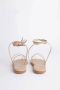 Ancient Greek Sandals Witte Gevlochten Griekse Sandaal Beige Dames - Thumbnail 3