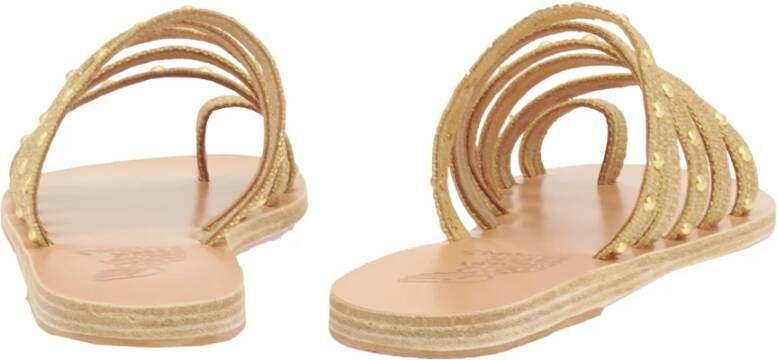Ancient Greek Sandals Flat Sandals Geel Dames