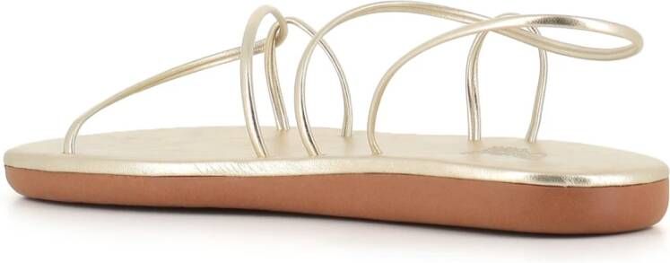 Ancient Greek Sandals Flat Sandals Gray Dames