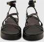 Ancient Greek Sandals Tijdloze Elegante Zwarte Sandalen Black Dames - Thumbnail 5
