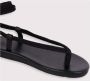 Ancient Greek Sandals Gevlochten leren sandaal met klittenbandsluiting - Thumbnail 2
