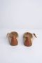 Ancient Greek Sandals Handgemaakte Beige Ballerina Schoenen - Thumbnail 2