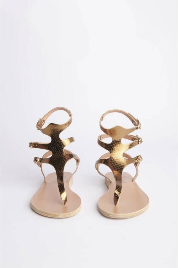 Ancient Greek Sandals High Heel Sandals Beige Dames