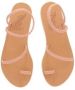 Ancient Greek Sandals Klassieke Leren Sandaal Pink Dames - Thumbnail 2