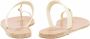 Ancient Greek Sandals Kleurrijke Kralen Platte Sandaal White Dames - Thumbnail 3