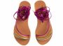 Ancient Greek Sandals Kleurrijke Strappy Handgemaakte Sandalen Multicolor Dames - Thumbnail 2