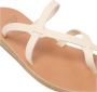 Ancient Greek Sandals Beige Leren Kruisband Sandalen Beige Dames - Thumbnail 2