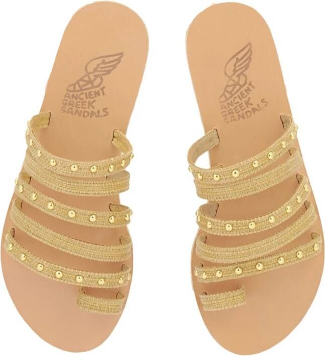 Ancient Greek Sandals Niki -sandalen Beige Dames