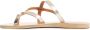 Ancient Greek Sandals Platina Leren Sandalen met Rubberen Hak - Thumbnail 2