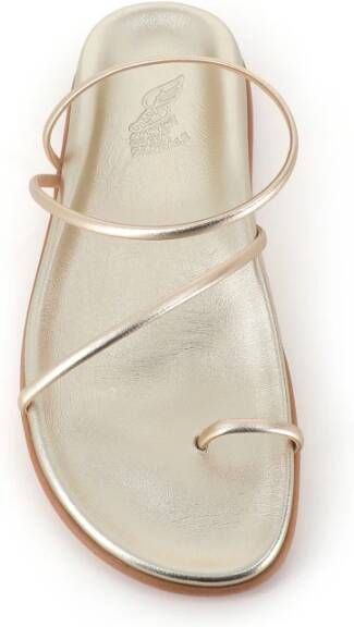 Ancient Greek Sandals Platino Leren Sandalen met Zachte Bandjes