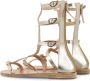 Ancient Greek Sandals Platinum Siren Gladiator Sandalen Gray Dames - Thumbnail 4