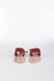 Ancient Greek Sandals Bordeaux Platte Sandalen Red Dames - Thumbnail 3