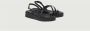 Ancient Greek Sandals Silia Leren Platte Sandalen Black Dames - Thumbnail 8