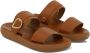 Ancient Greek Sandals Preveza Leren Sandalen Comfortabel en stijlvol Brown Dames - Thumbnail 3